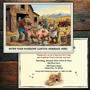 Journée des Seniors à la Ferme Invitation