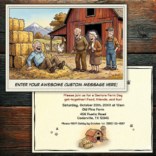 Journée des Seniors à la Ferme Invitation