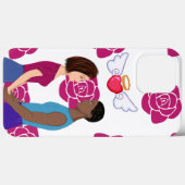 Journée des Valentines Noires pour iPhone / coque  (Verso (horizontal))