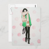 Journée d'hiver froide : Cartes postales (Devant / Derrière)