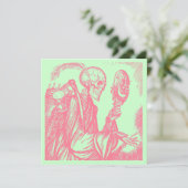 JOURNÉE DIA DE LOS MUERTOS DU INVITATION DU Parti  (Debout devant)