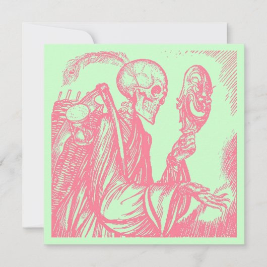 JOURNÉE DIA DE LOS MUERTOS DU INVITATION DU Parti  (Devant)