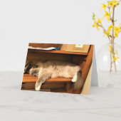 Journée difficile au bureau, carte (Fleur jaune)