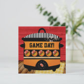 JOURNÉE DU FOOTBALL Invitation (Debout devant)