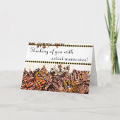 JOURNÉE DU SOLEIL DOUCE ! :) CARTE 5 X 7 "PENSEZ À (Devant)