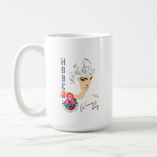 Journée internationale de la femme | Mug classique (Gauche)