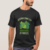 Journée internationale des forêts T-shirt (Devant)