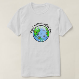 Journée météorologique mondiale T-shirt Météo Terr