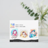 Journée mondiale de la carte postale (Debout devant)