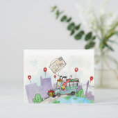 Journée mondiale de la carte postale 2021 (Debout devant)