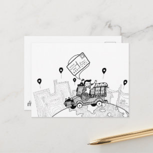 Journée mondiale de la carte postale 2021 (NB)
