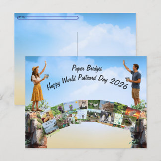 Journée mondiale de la carte postale - Conçue pour