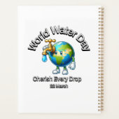 Journée mondiale de l'eau. Cherchez Chaque Bouchon (Dos)