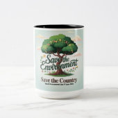 Journée mondiale de l'environnement Mug 2025 (Centre)