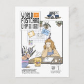 Journée mondiale des cartes postales 2022 (Devant)