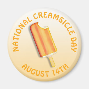 Journée nationale de la crème 14 août Magnet