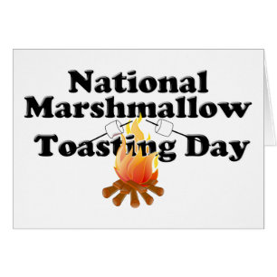 Journée nationale de toiture de marshmallow