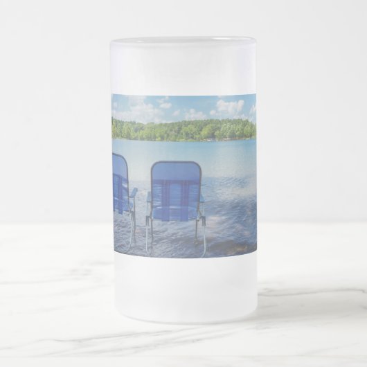 Journée Parfaite Au Lac De La Mug Frosted (Centre)