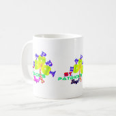 ♫☆♥JOURNÉE St. Patrick CLASSIQUE Mug Blanc☆♥♪ (Devant gauche)