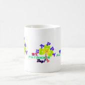 ♫☆♥JOURNÉE St. Patrick CLASSIQUE Mug Blanc☆♥♪ (Centre)
