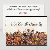 JOURNÉE SUCRÉE DU SOLEIL ! :) CARTE DE VOEUX (Devant / Derrière)