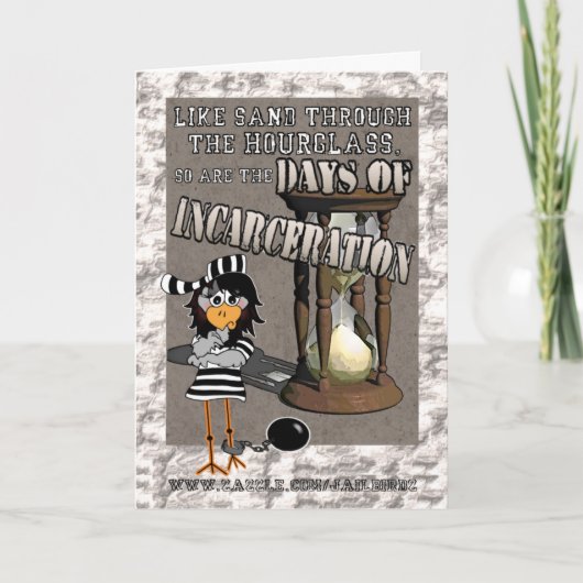 Journées d'incarcération : "Bonne chance" Carte Ja (Devant)