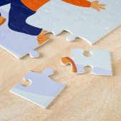 Journées enneigées, puzzle d'hiver (Côté)