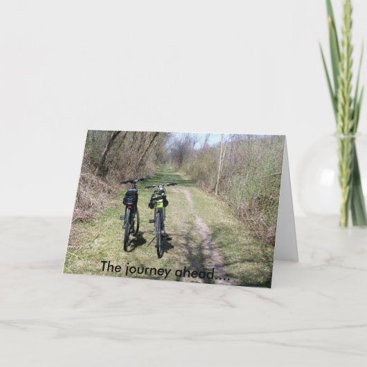 Journey Ahead greeting card Kaart (Voorkant)