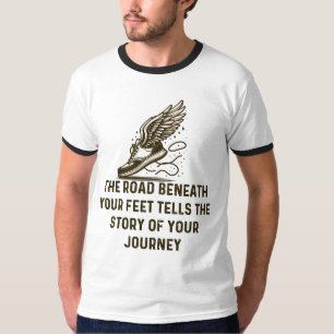Journey’s Tale: De weg onder je voeten T-shirt