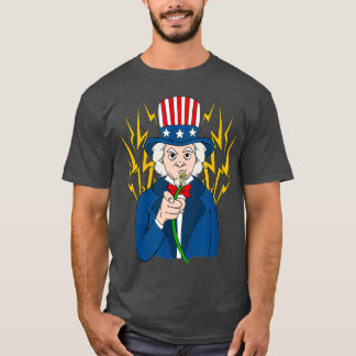 Journeyman Elektricien Voormannen Trotse Vlag T-shirt