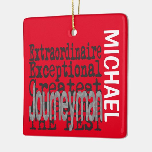 Journeyman Extraordinaire CUSTOM Keramisch Ornament (Links)