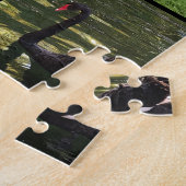 Jours au Zoo - Collage de Puzzle Animal (Côté)