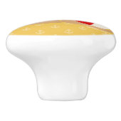 Jours de balle de plage Chien Jaune Poignée de com (Côté)