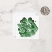 Jours de chance / Carte de correspondance en papie (Devant/Arrière en situation)