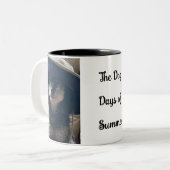 Jours de chien de la tasse d'été avec caniche (Devant gauche)