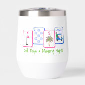 Jours de golf et nuits de mahjong / Tuiles de golf (Avant)