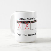 Jours de la tasse de café de la semaine WTF (Devant gauche)