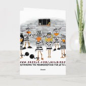 Jours de l'incarcération : Carte de récidiviste de (Dos)