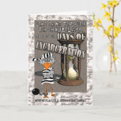 Jours de l'incarcération : Carte de récidiviste de (Fleur jaune)