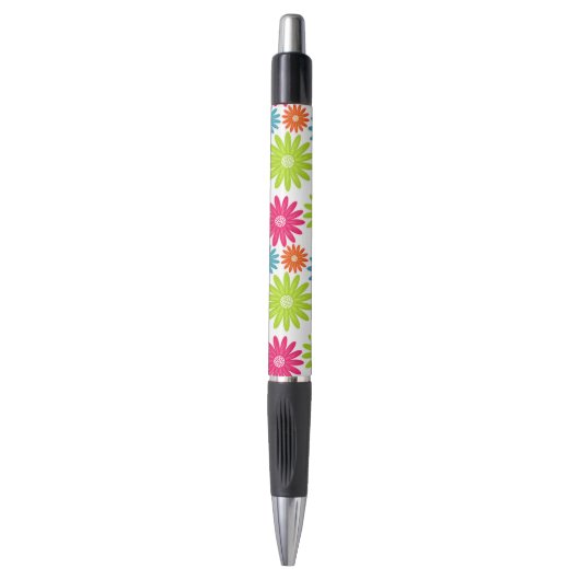 Jours de marguerite Fleur Floral Ballpoint Stylo (Devant (Vertical))