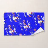 Jours de neige - Jeux de serviettes de bain, Snowm (Serviette à main)