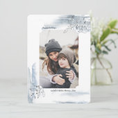 Jours de Noël Carte photo de vacances (Debout devant)