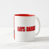 Jours de ténèbres tasse de café (Devant droit)