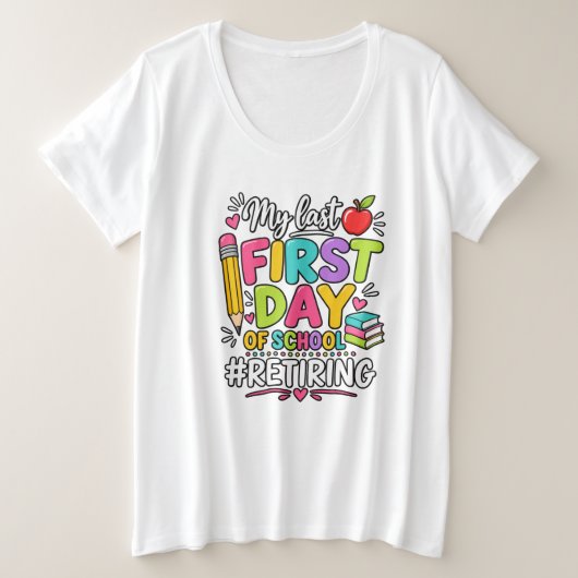 Jours d'école Coloré Célébration Enseignant Élève (Design devant)