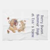 Jours d'été doux comme des baies | Serviette de cu (Horizontal)