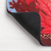 Jours doux d'automne ! Tapis de souris Feuilles d' (Coin)