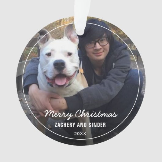 Jours fériés du script de photo Keepsaké (devant)