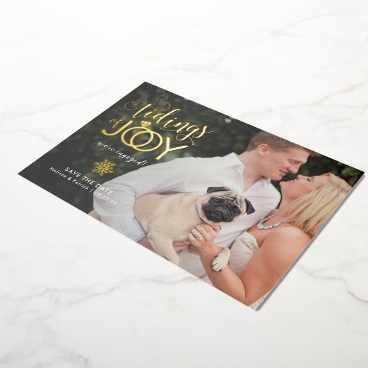 Jours fériés Enregistrer la date Fiançailles Carte (Rotation)