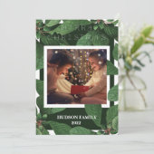 Jours francs | Carte Joyeux Noël Photo Holiday (Debout devant)