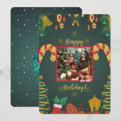 Jours francs | Joyeux Cartes de fin de année de ph (Devant / Derrière)